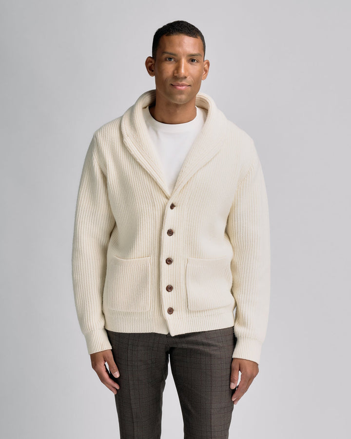 Knit Shawl Cardigan