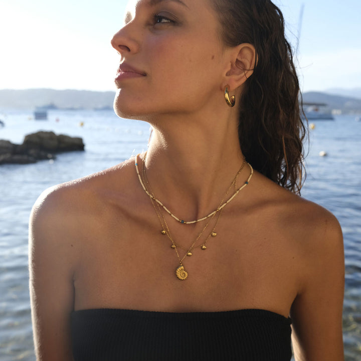Necklace 45cm 5 shells