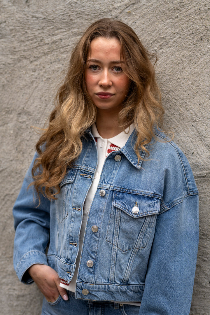 Cropped Denim Jacket