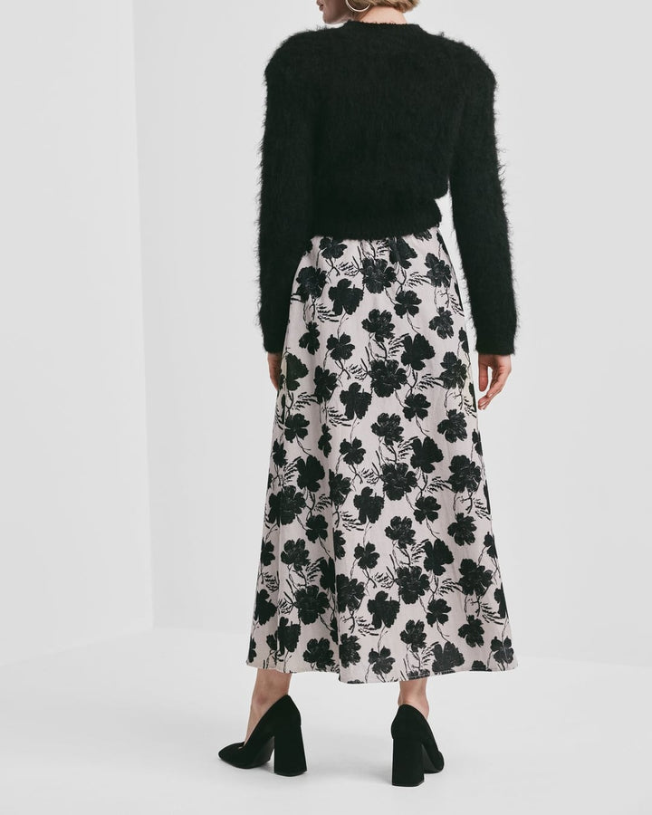 Cord Maxi Skirt