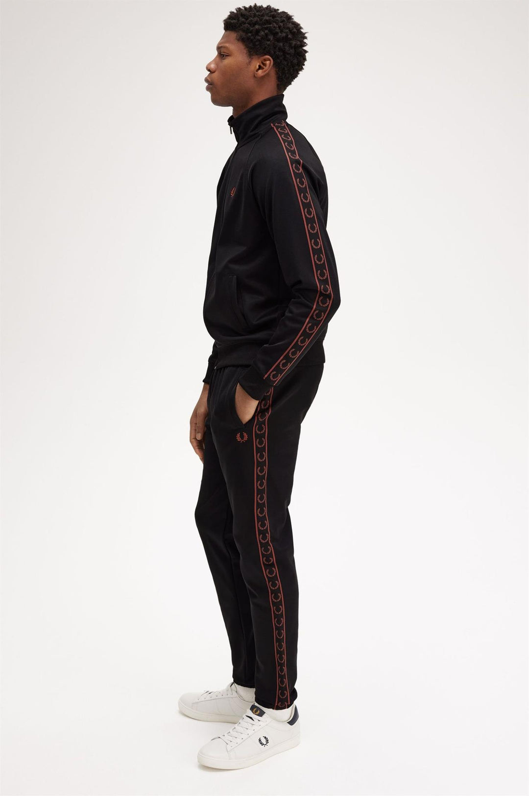 Contrast Tape Track Pant