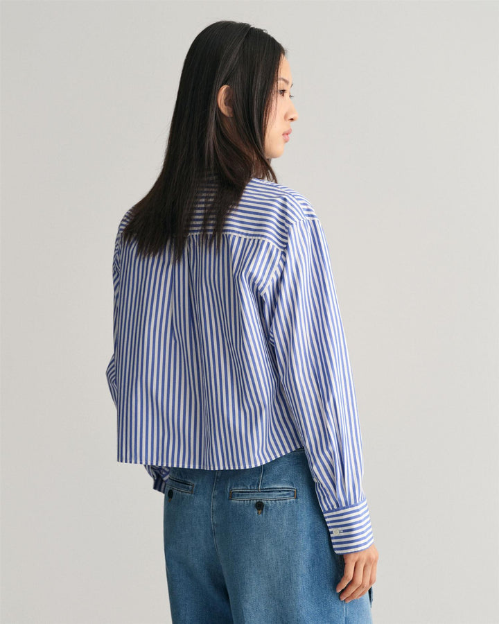 Cropped Striped Shirt