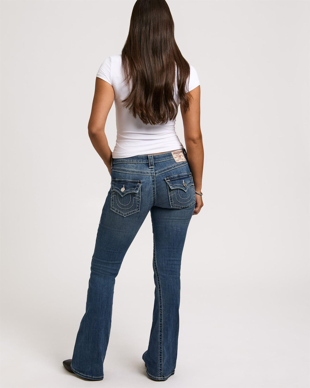 Joey Low Rise Flare Flap