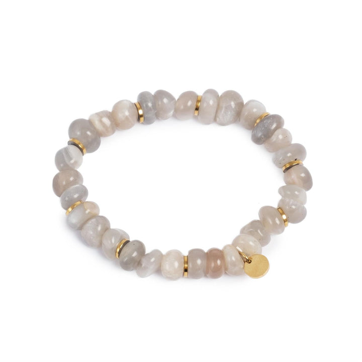 Bracelet elastic moonstone