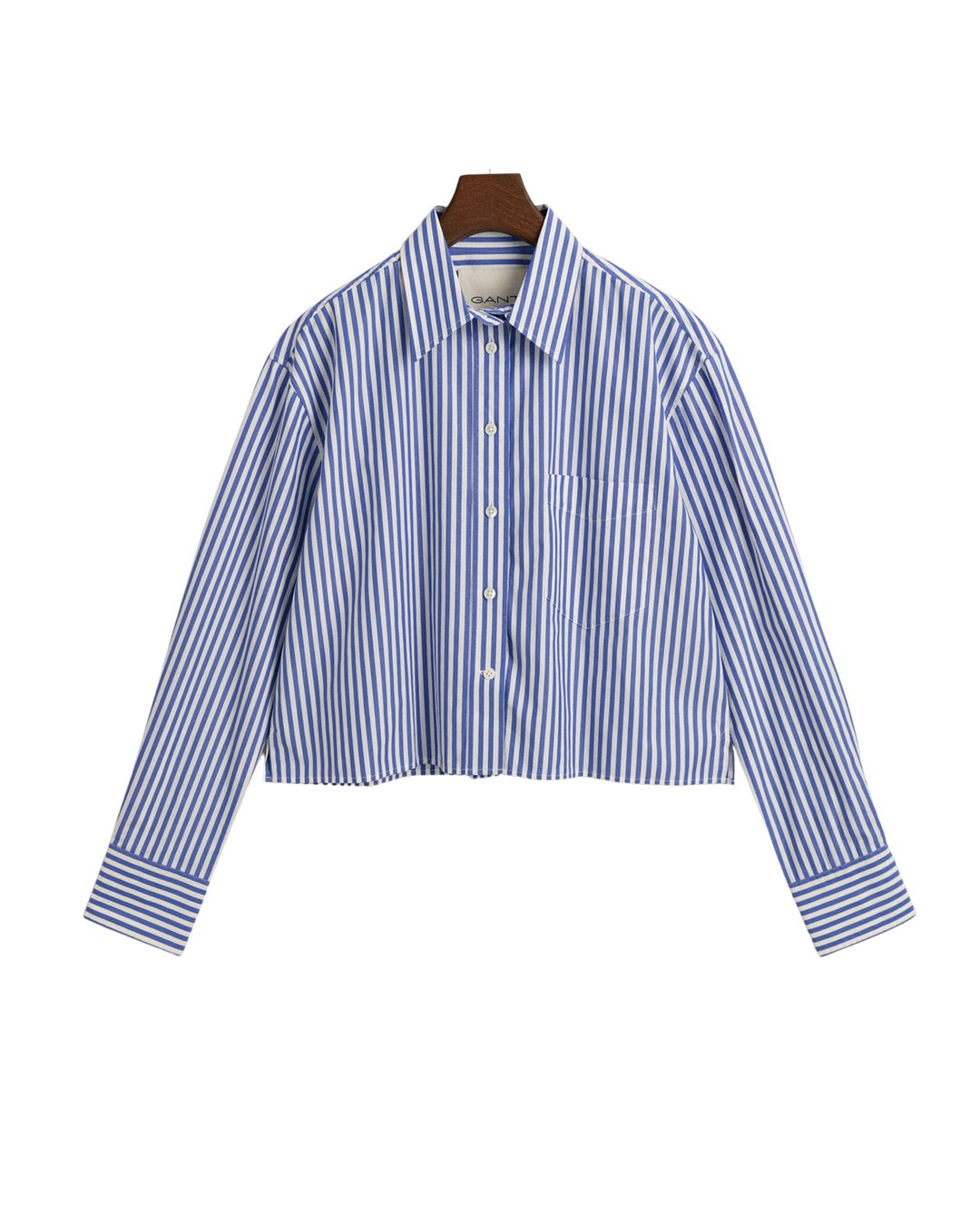 Cropped Striped Shirt