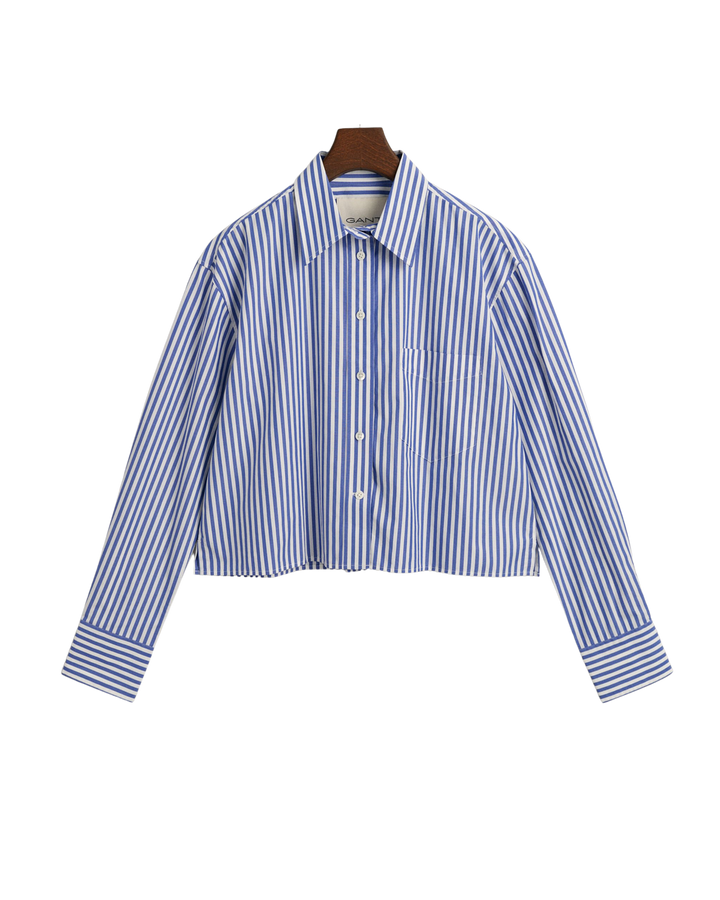 Cropped Striped Shirt
