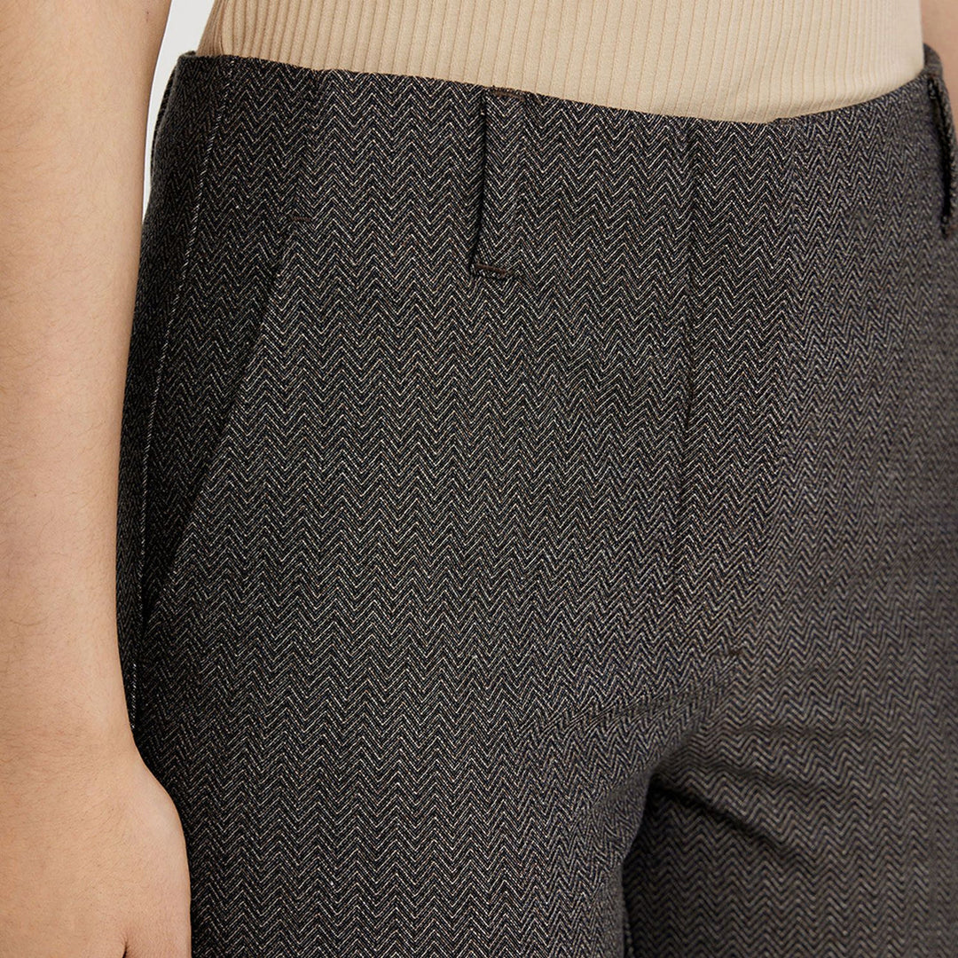 JuliaFV 023 Sepia Herringbone