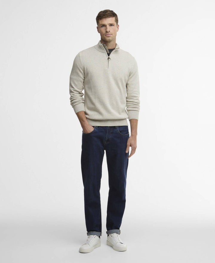 Cotton Quarter Zip