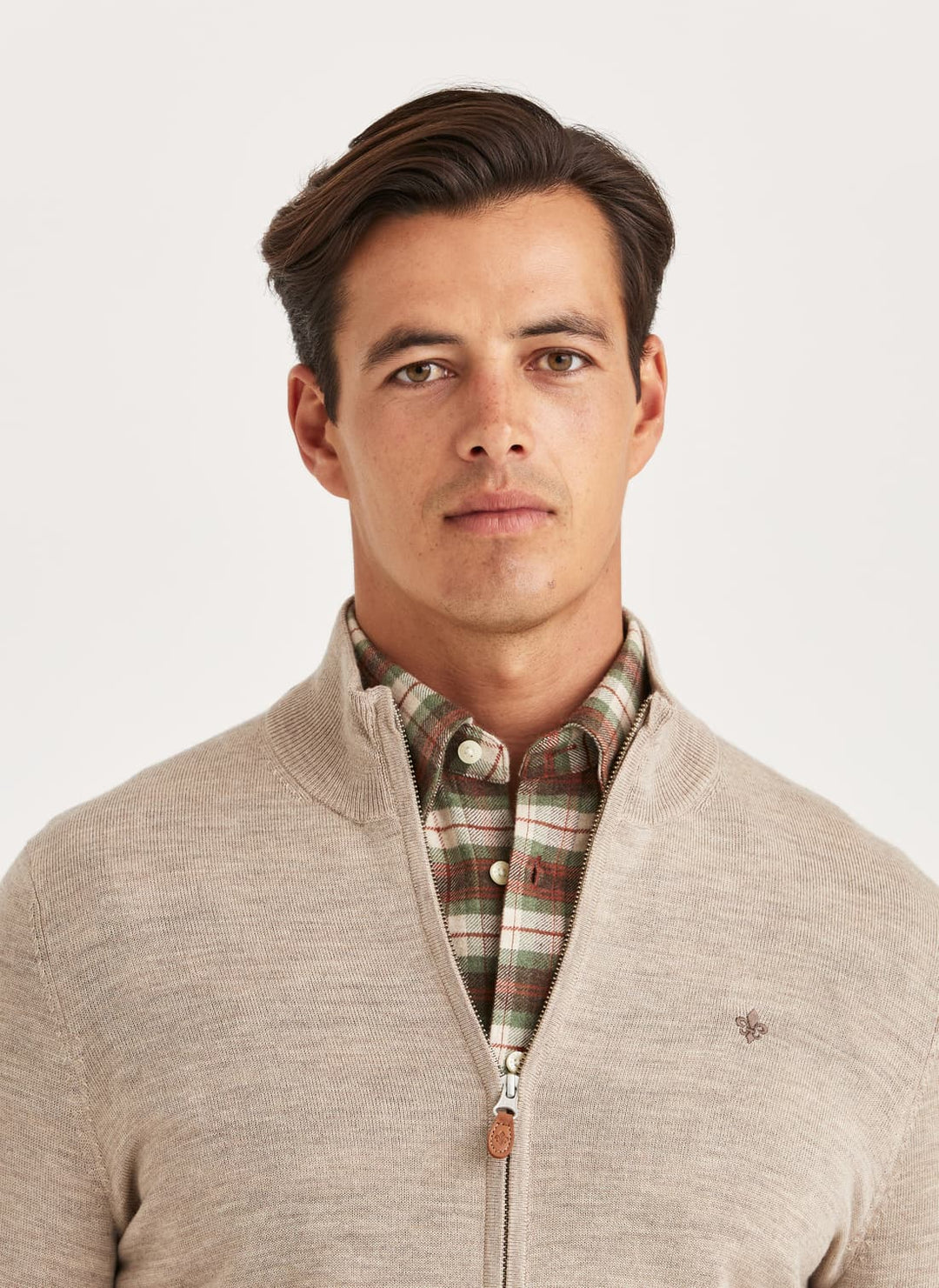 Merino Zip Cardigan