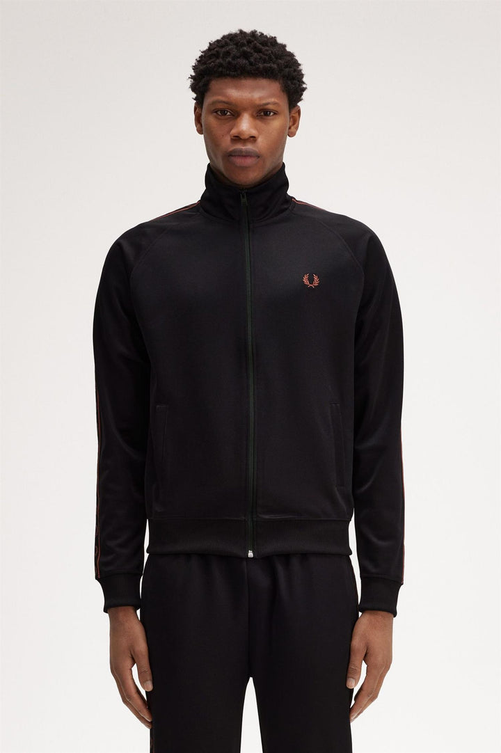 Contrast Tape Track Jacket