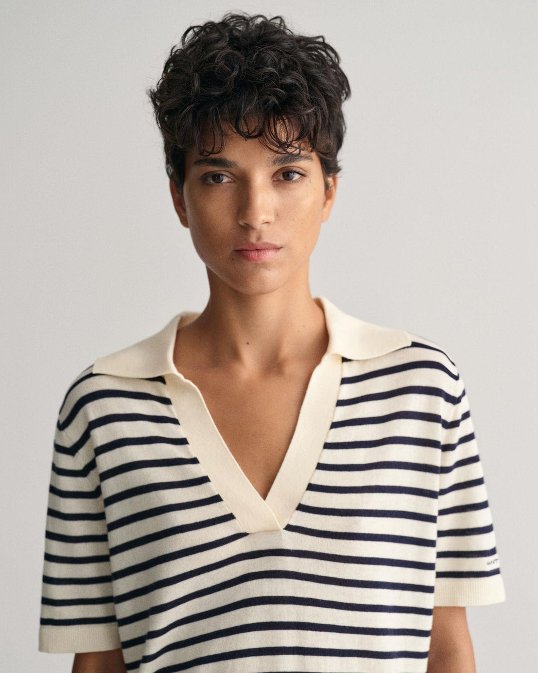 Striped Short Sleeve Rugger