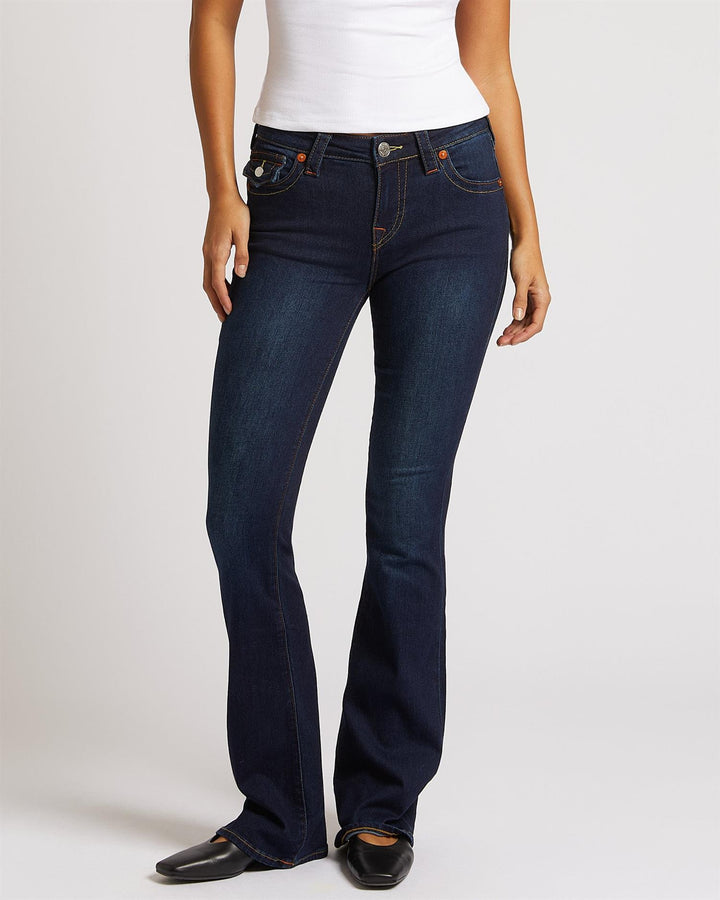 Becca Mid Rise Bootcut Flap