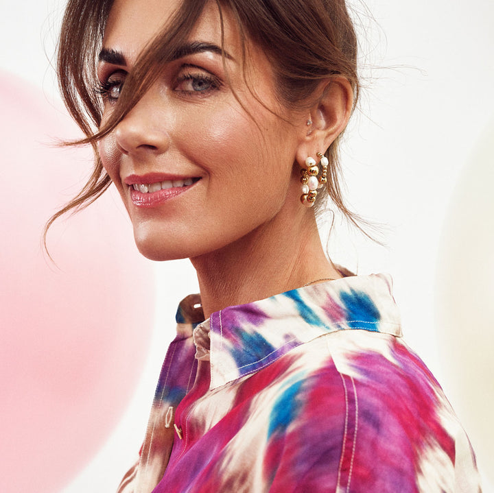 Tone Damli Pearl City Hoops