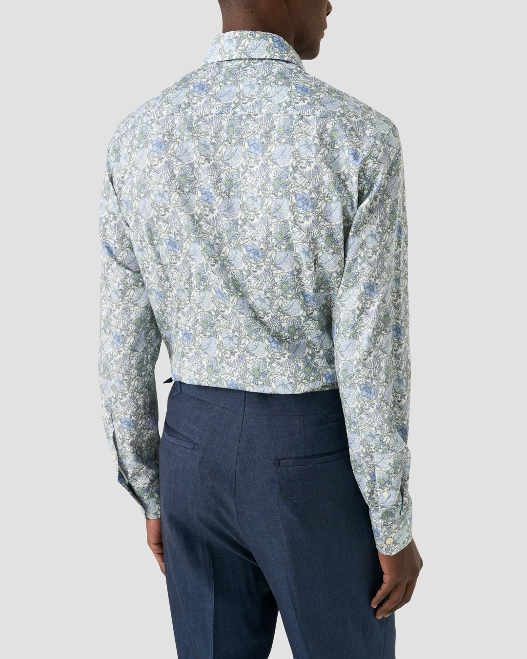 Floral Signature Twill Shirt Slim