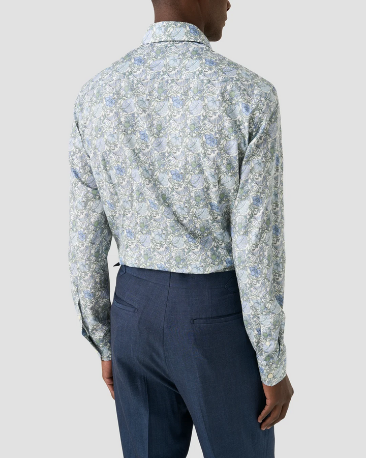 Floral Signature Twill Shirt Slim