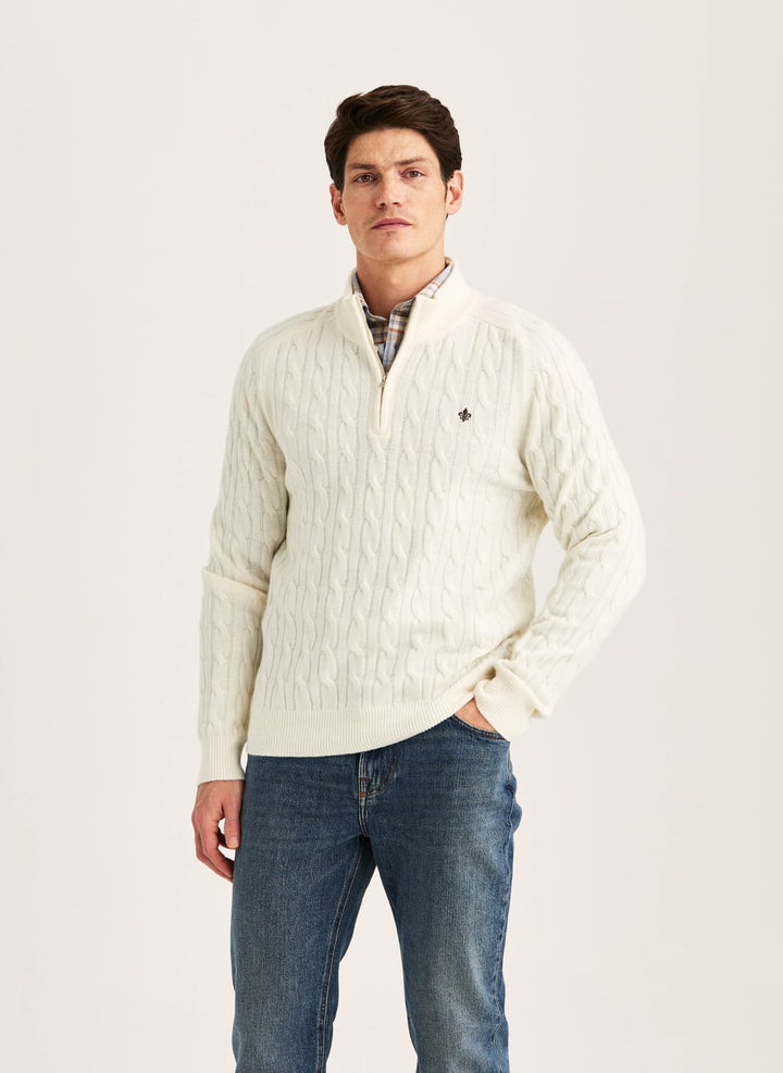 Hertford Cable Half Zip