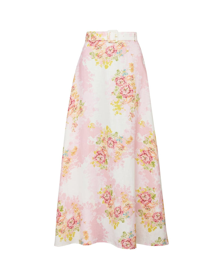 Linen Maxi Skirt