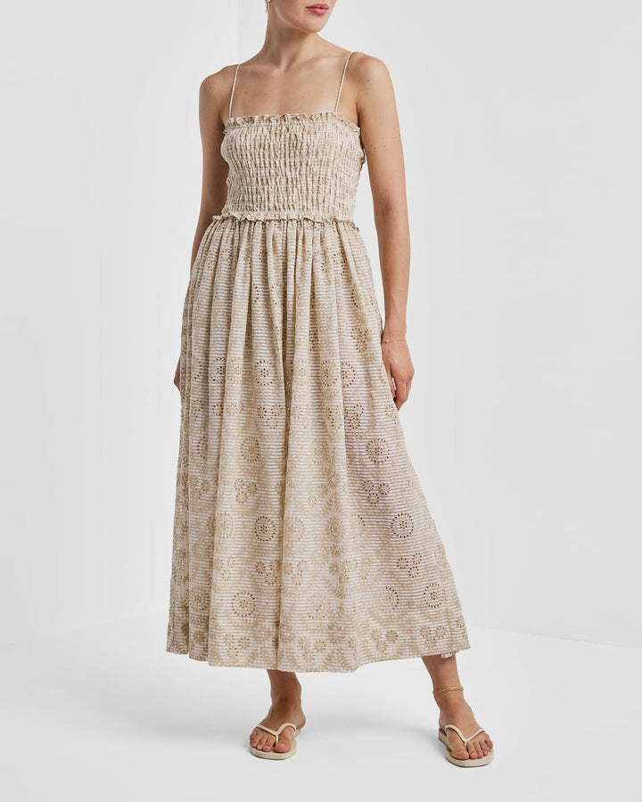 Checks Bandeau Dress