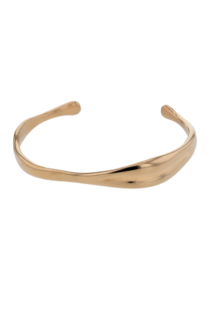 The wave bangle bracelet