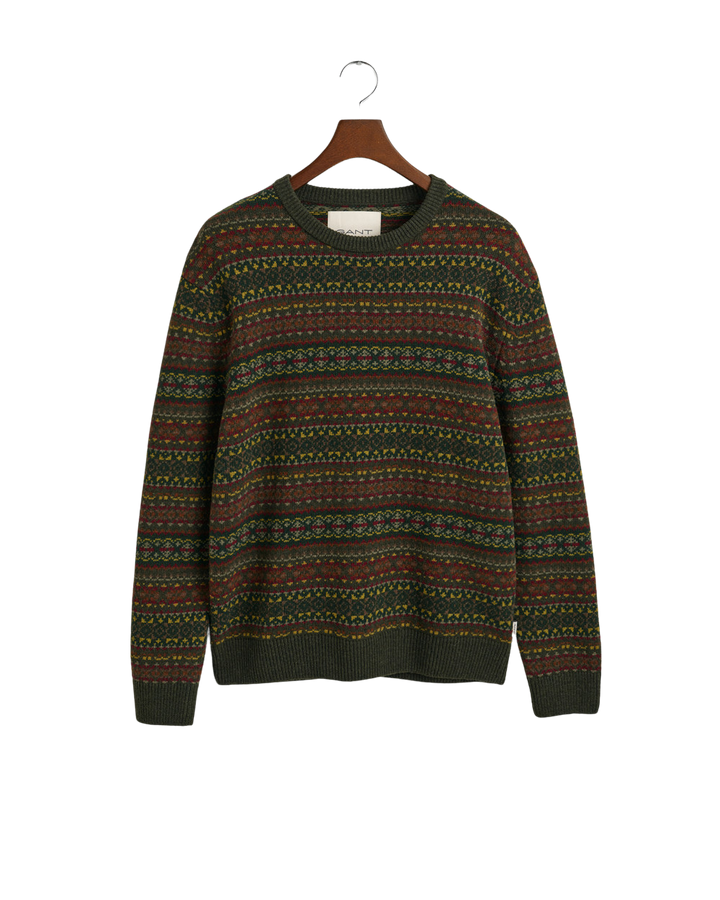 FAIR ISLE C-NECK