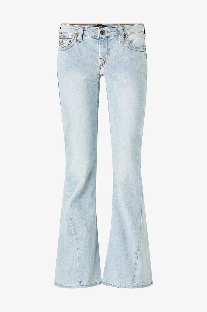 Joey Low Rise Flare Ombre Zig Zag
