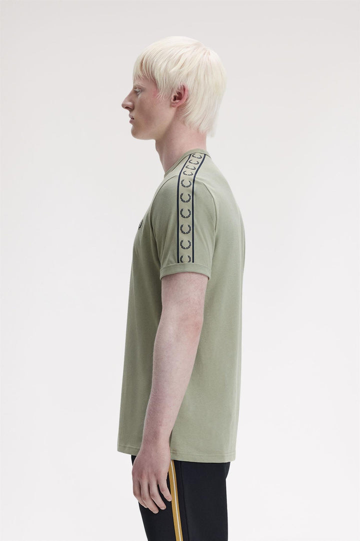 CONTRAST TAPE RINGER TEE