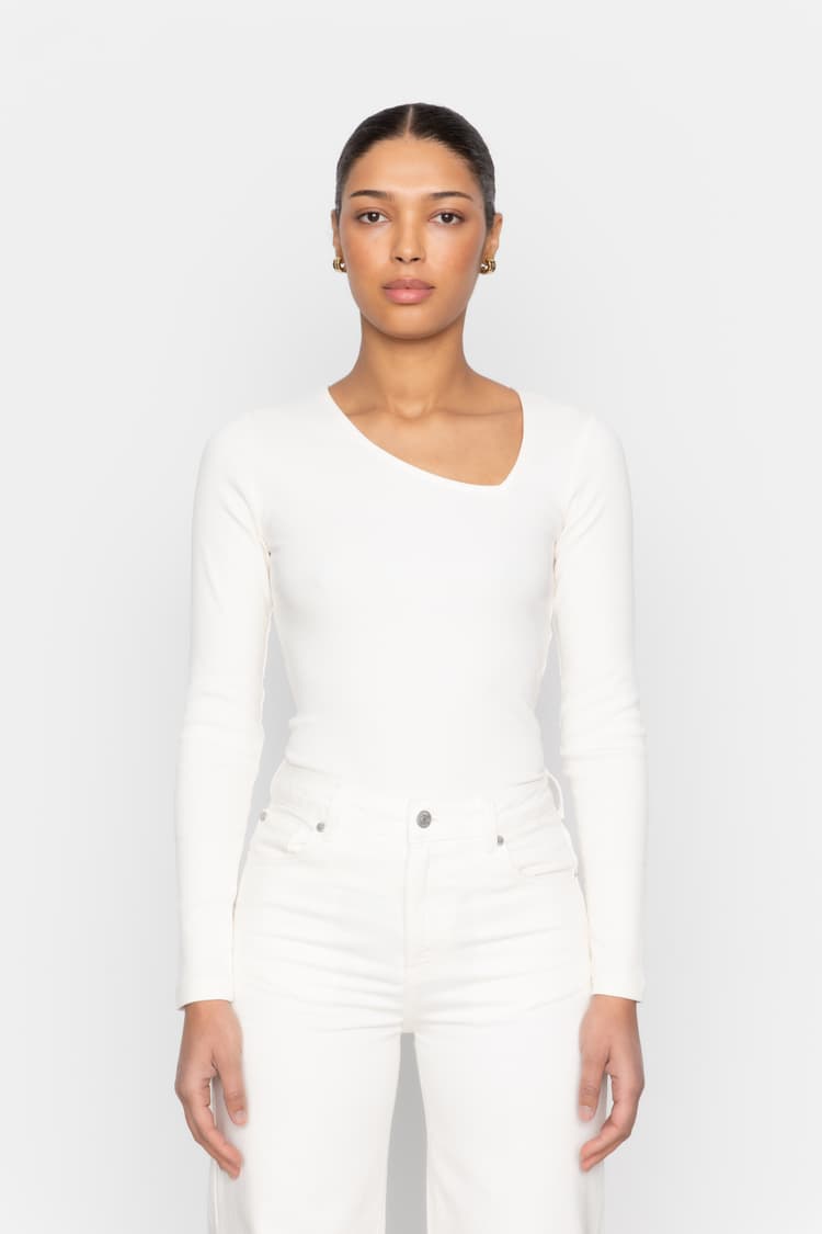 Pino Rib Triangle Neck