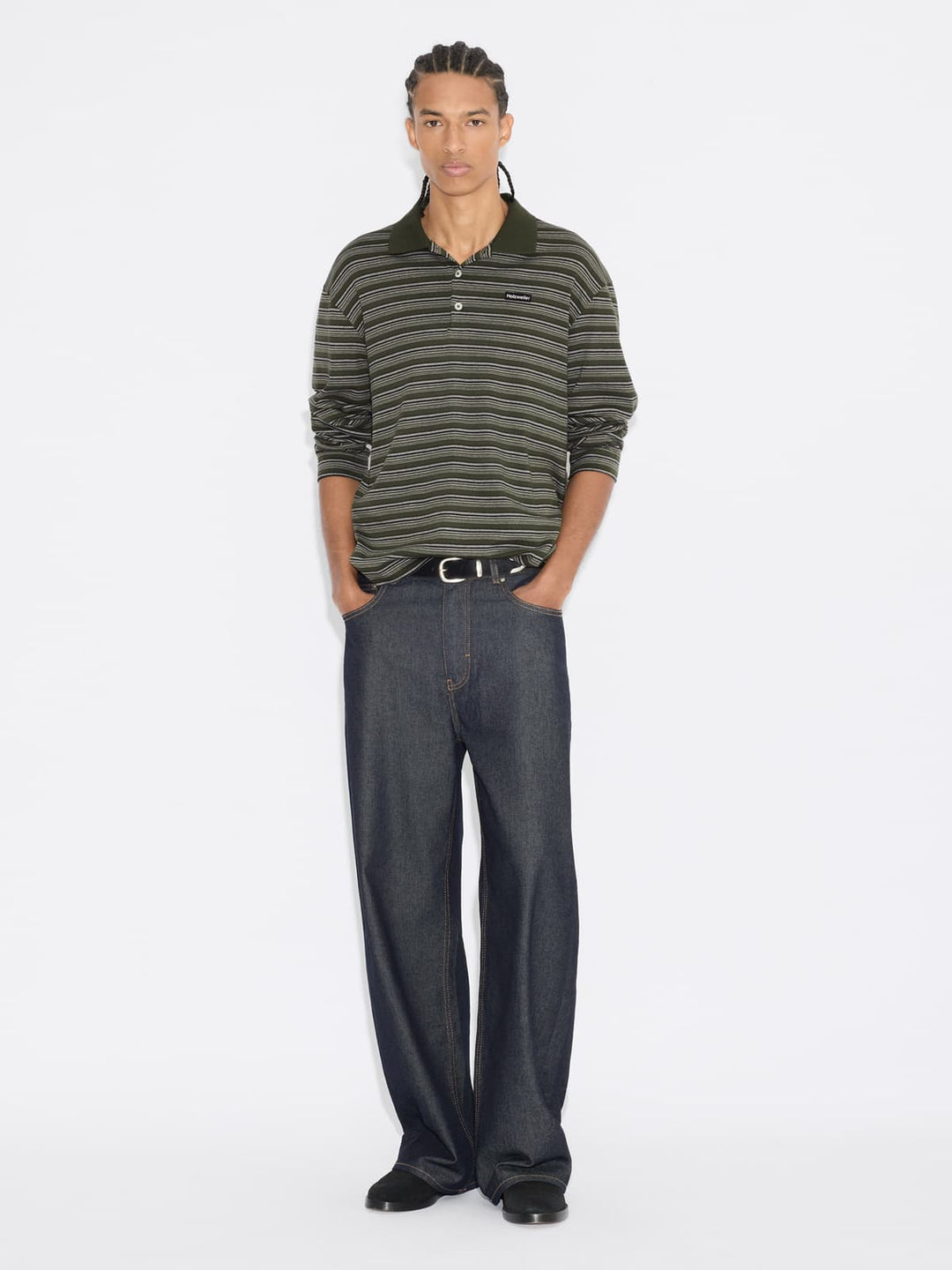 Sonny Long-Sleeve Polo