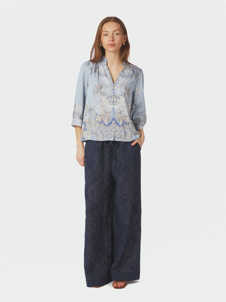Roselle Artist Paisley Blouse