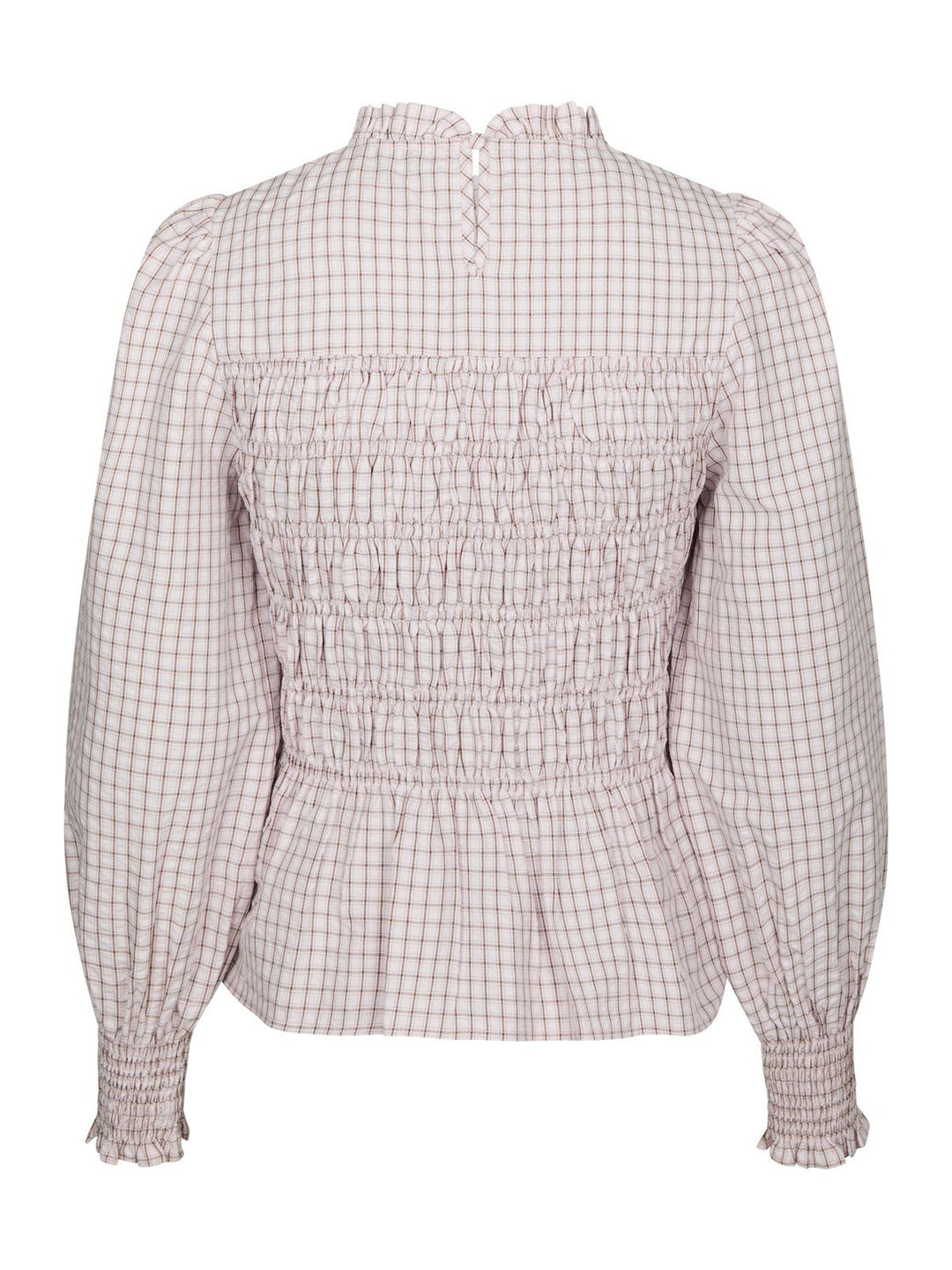 Possa Mini Check Blouse