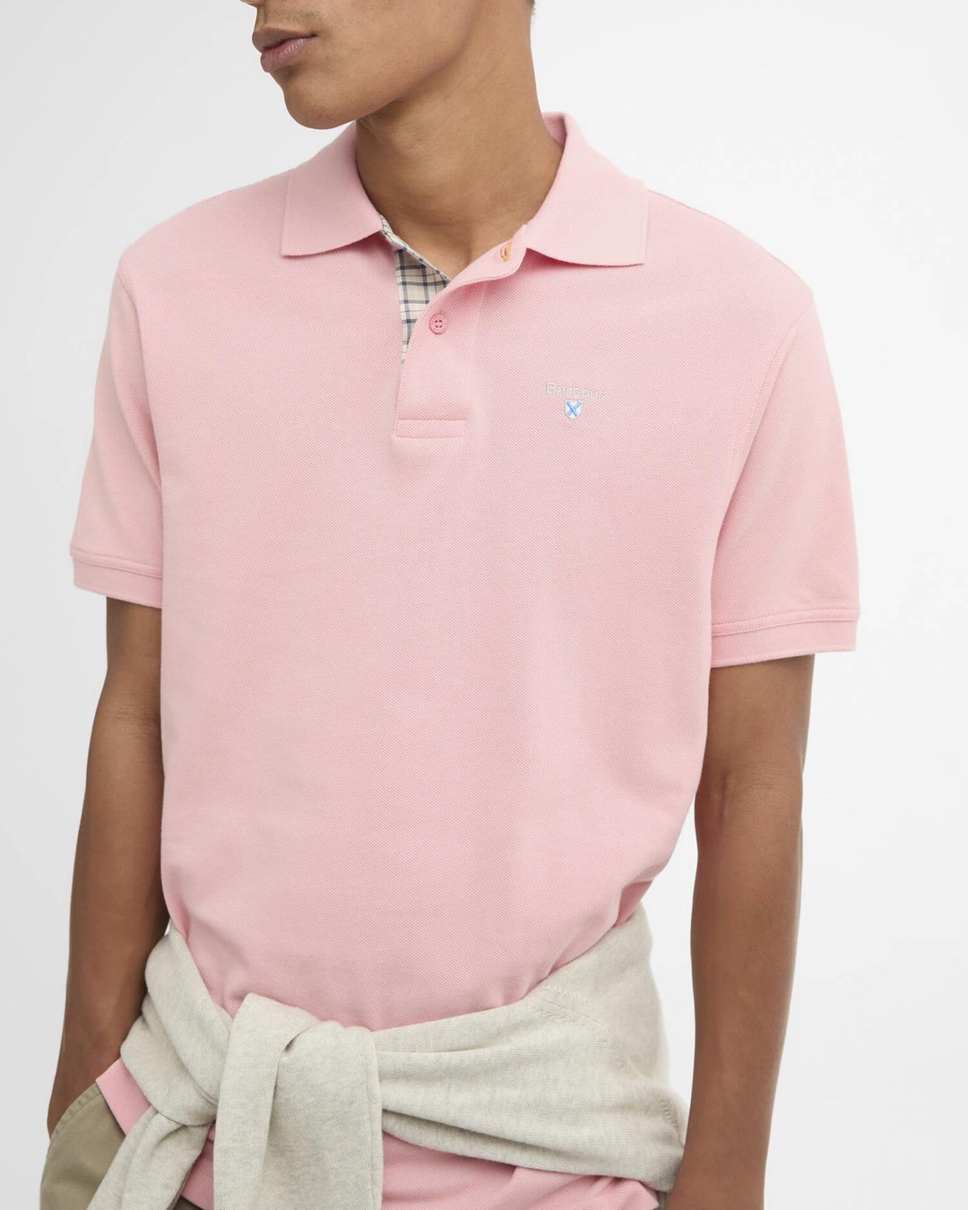 Tartan Pique Polo Shirt