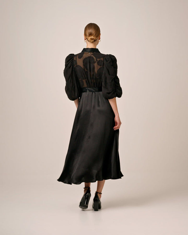Jaquard Midi Dress