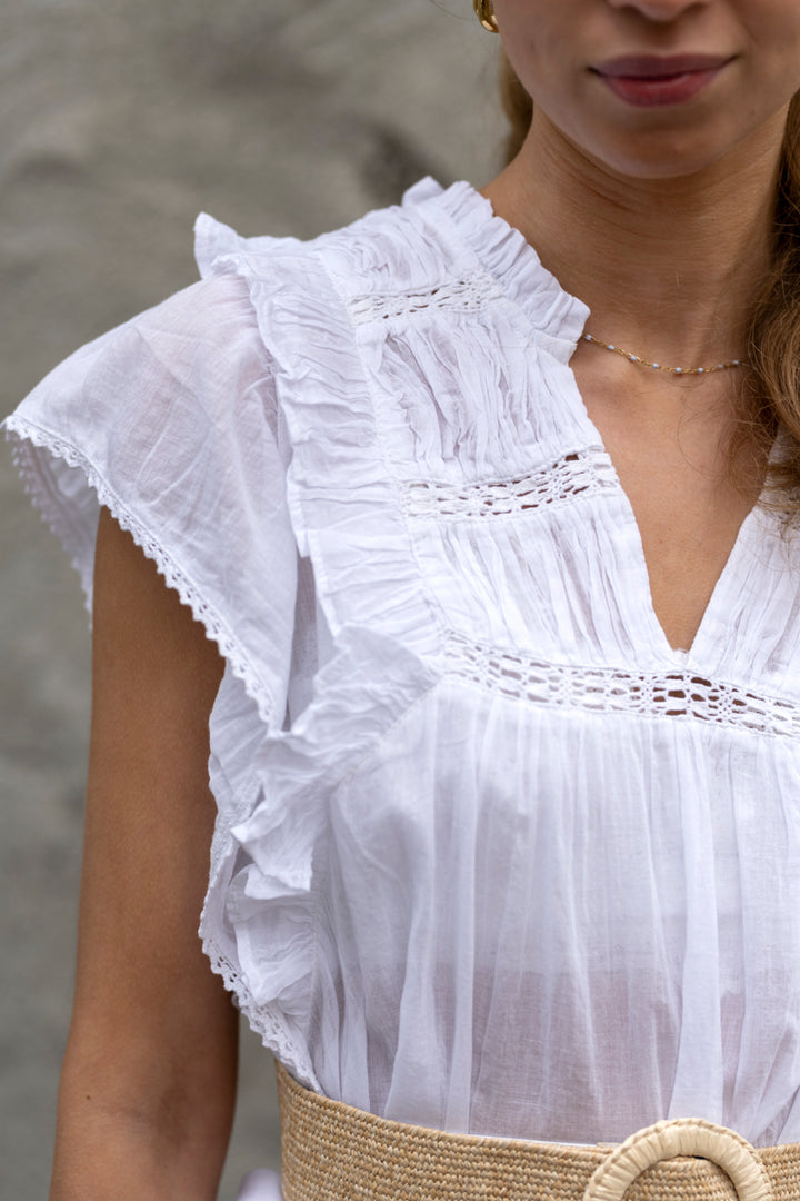 Jayla S Voile Top
