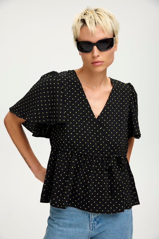KatiaGZ Dotted Blouse