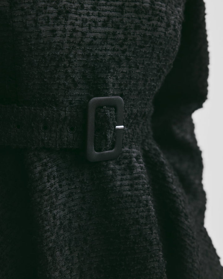 Boucle Belt Dress