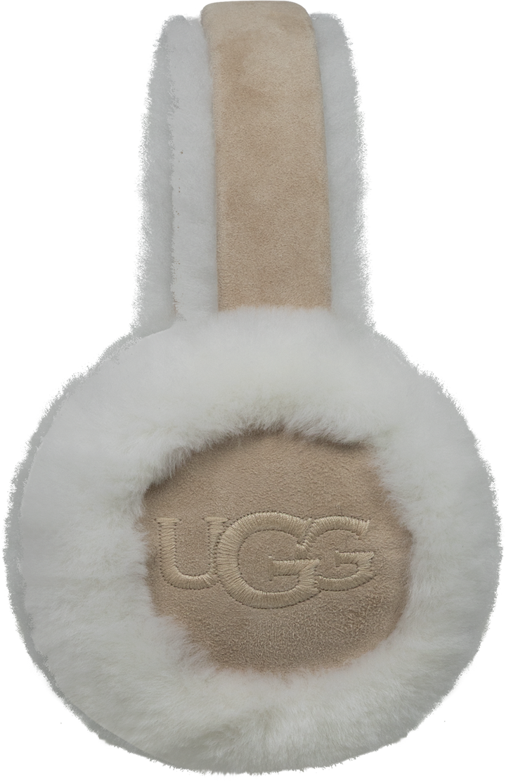 Sheepskin Embroidery Earmuff