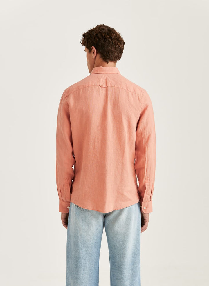 Douglas Linen Shirt-Classic Fit