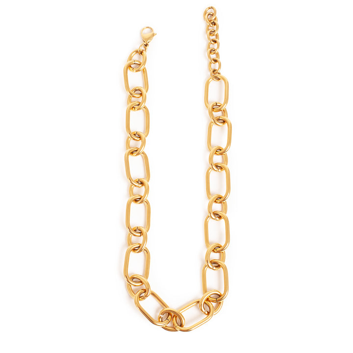 Necklace 40,5cm big chain steel