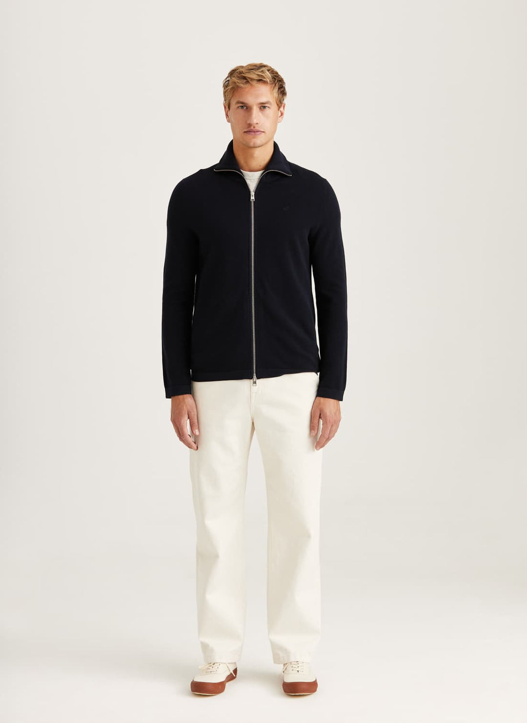 Jake Zip Cardigan