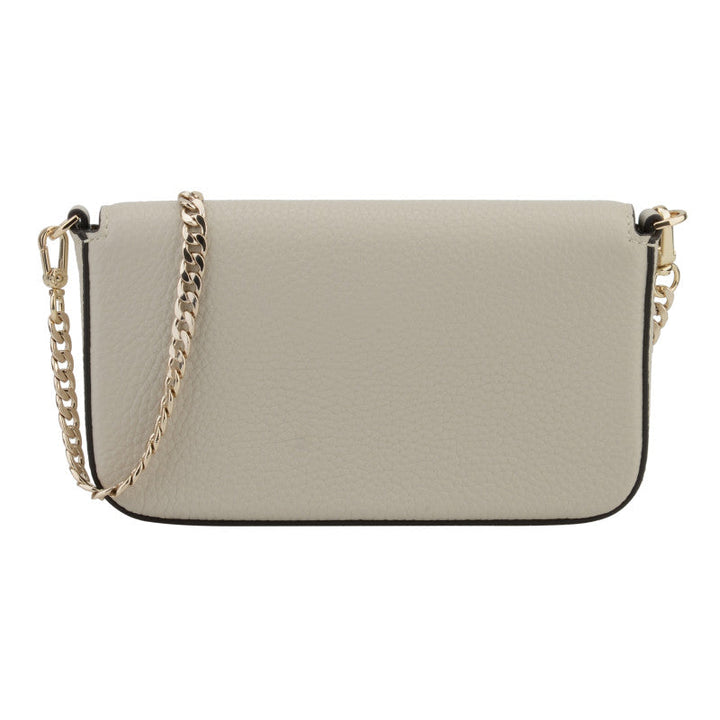 Cowhide leather clutch bag