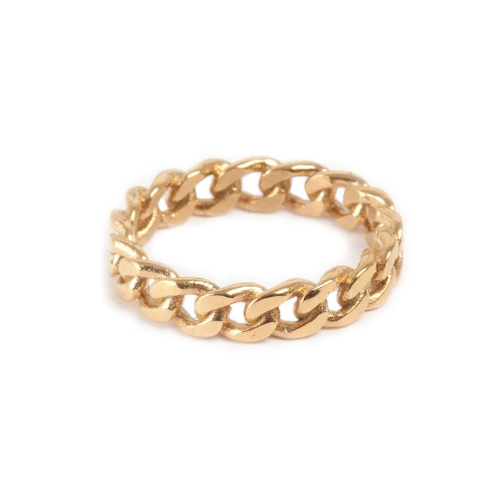 Ring curb chain