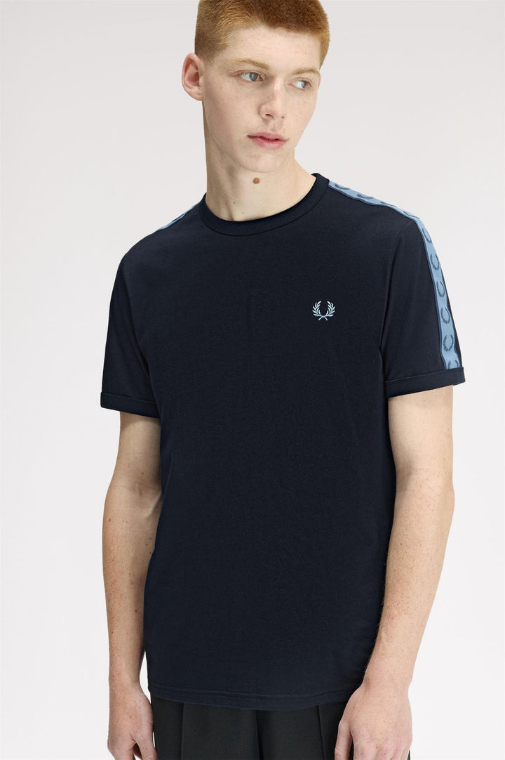 CONTRAST TAPE RINGER TEE