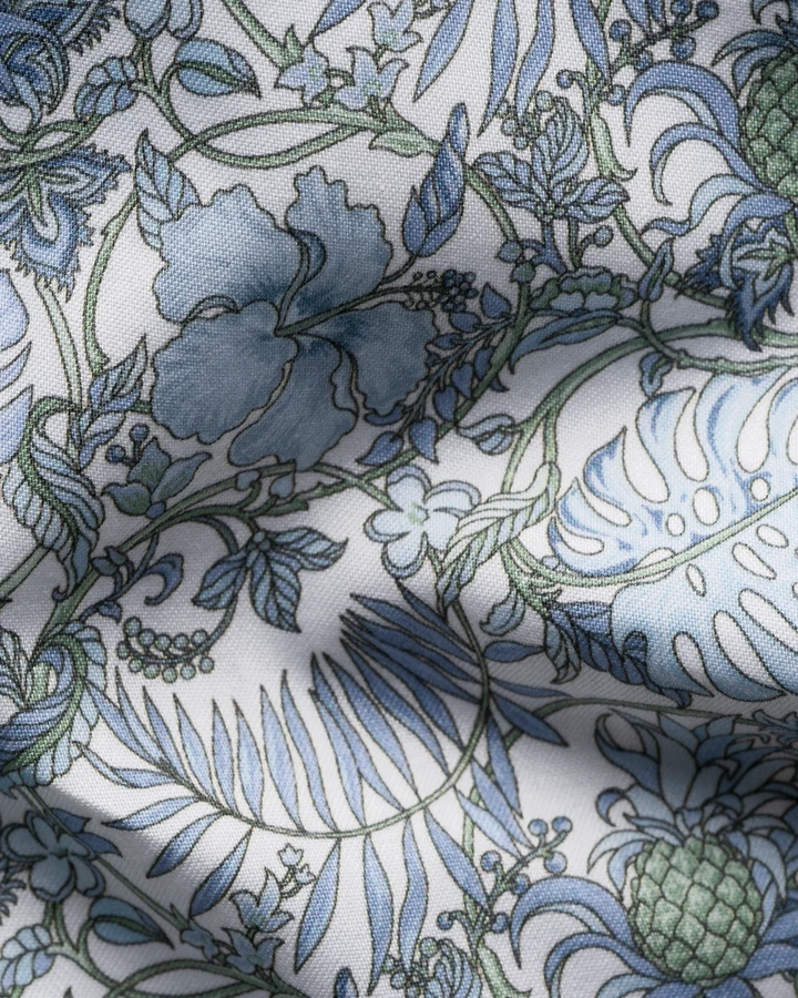 Floral Signature Twill Shirt Slim