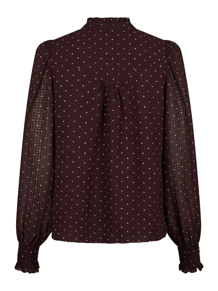 Astrida Dotted Blouse