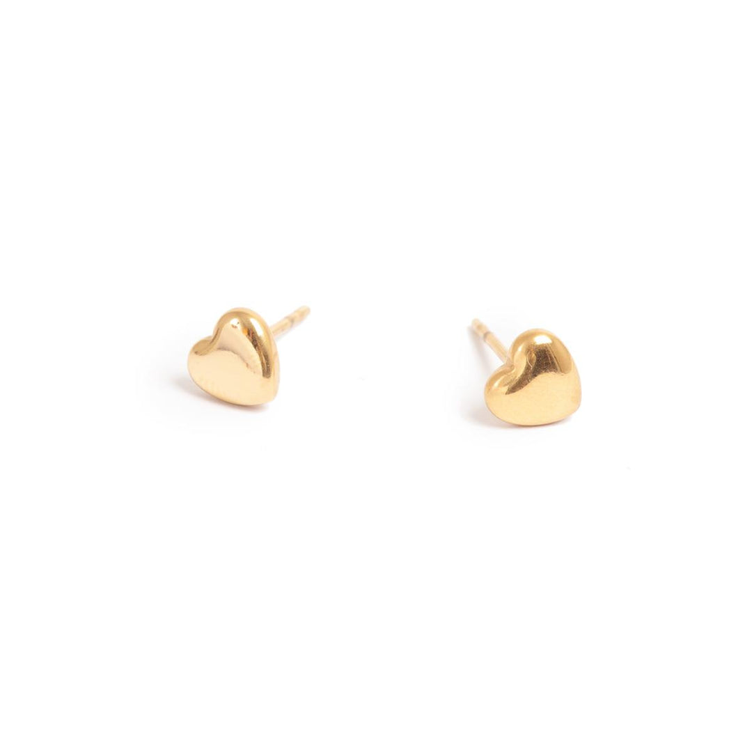 Stud bubbly heart