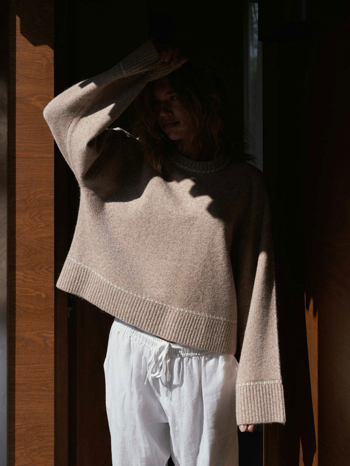 Roeme Knit Stitch Blouse
