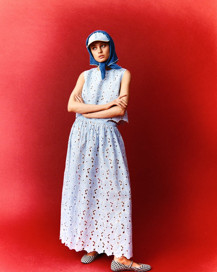 Broderie Anglaise Skirt