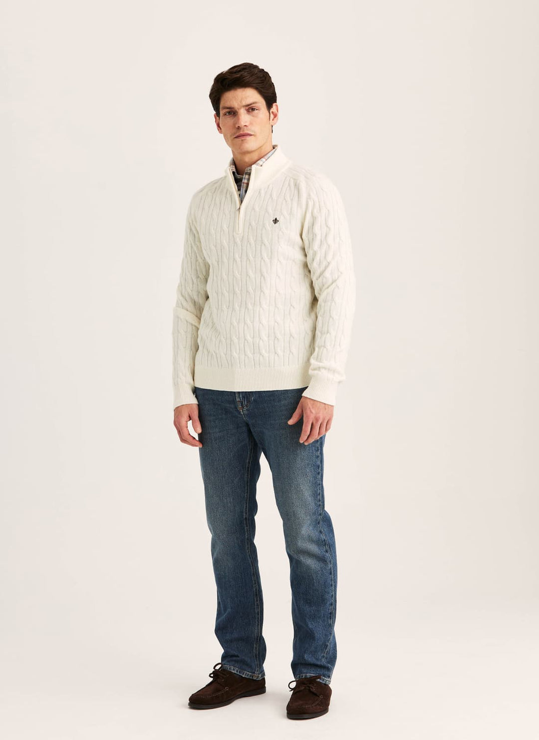 Hertford Cable Half Zip