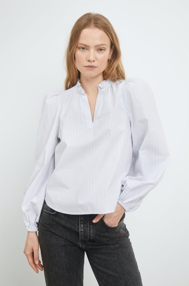 Infinity Striped Blouse