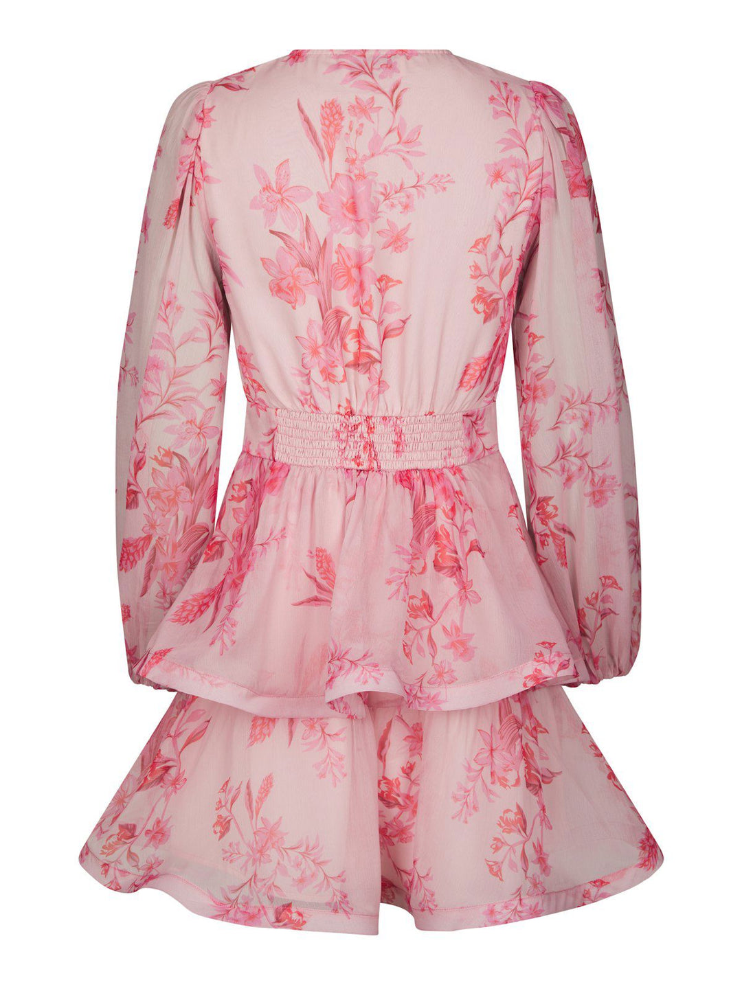 Rivana Print Chiffon Dress